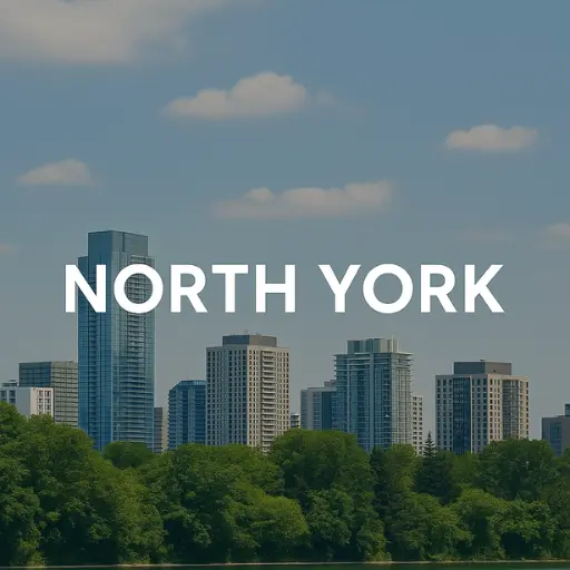 North York skyline and house– Roxa Demolition offering selective interior and full structural demolition
